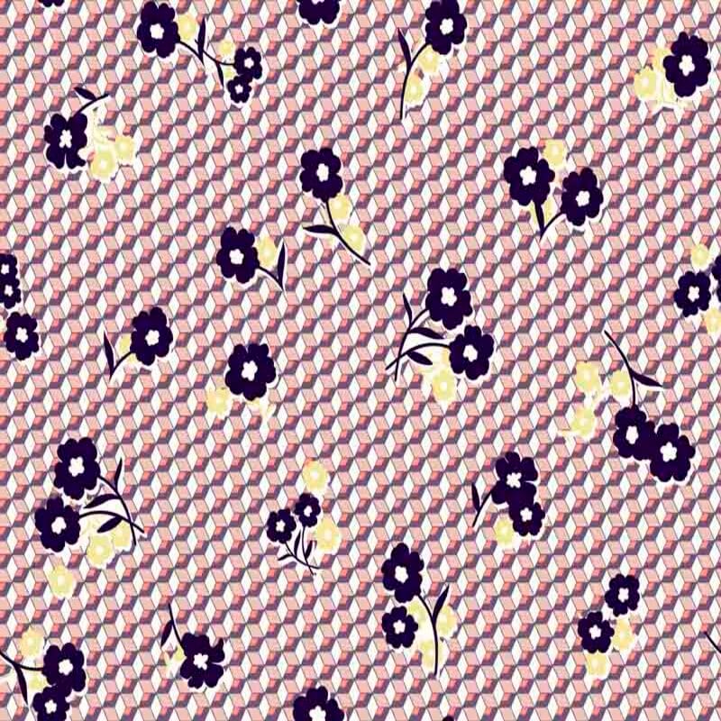 Pattern design geometric fiori - Patterntag