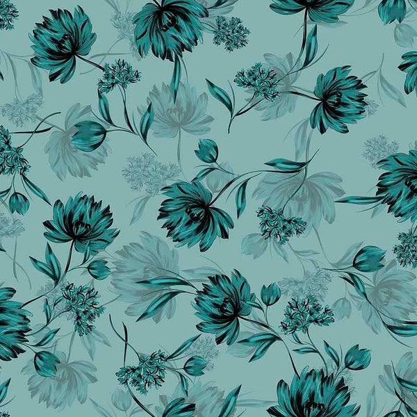 Pattern design flowers fiori astratto 5