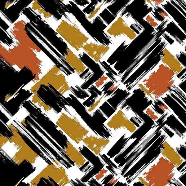Stampa del Pattern design abstract con pennellate oblique