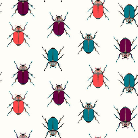 Pattern design conversational con mosche - Patterntag