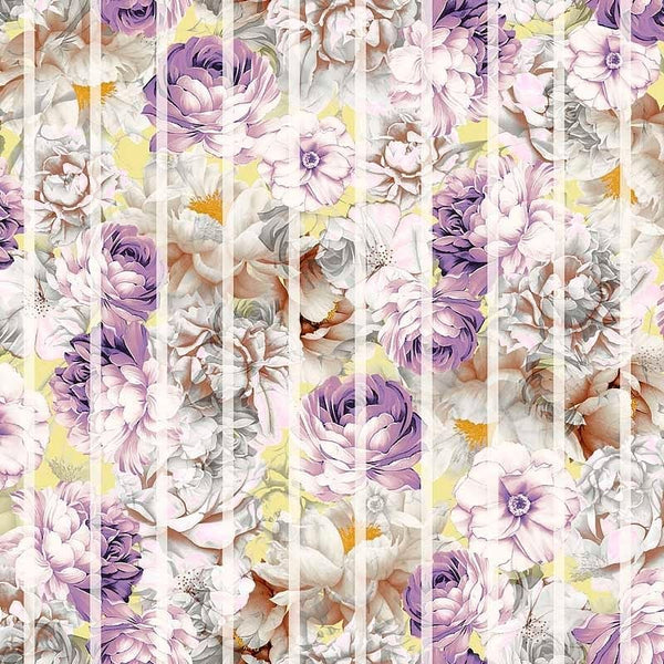 Pattern design flowers fiori astratto 16