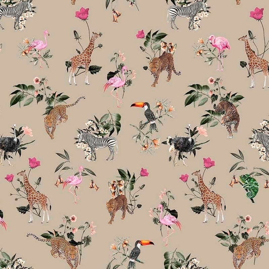 Pattern design tropical animali - Patterntag