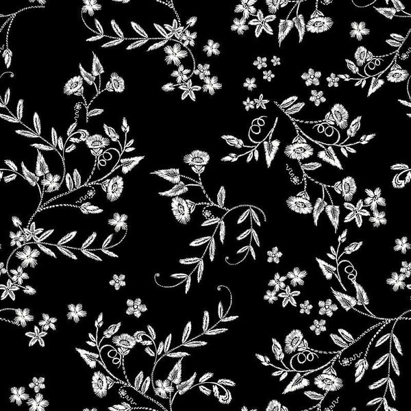 Pattern design Provencal disegno fiori basic