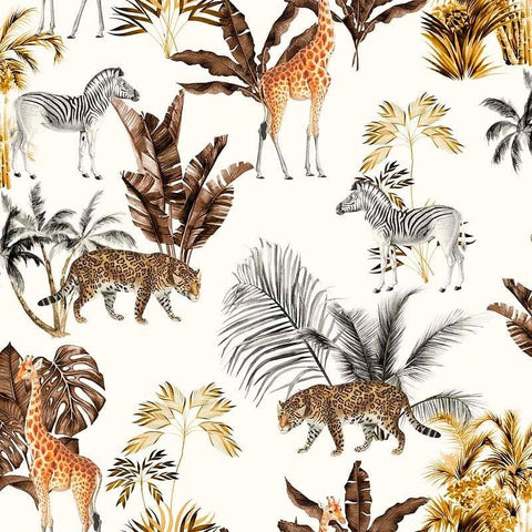 Pattern design tropical animali piante - Patterntag