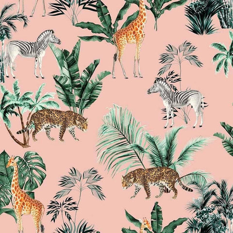 Pattern design tropical animali piante - Patterntag