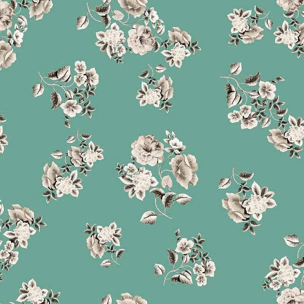 Pattern design flowers fiori astratto 19