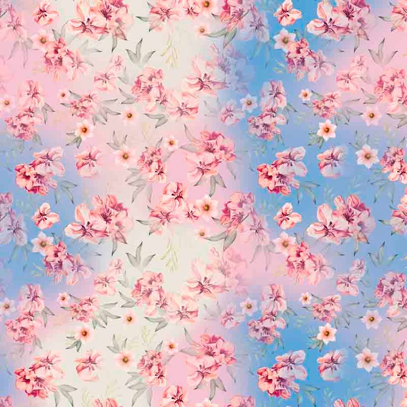 Pattern design Provencal fiori sky - Patterntag