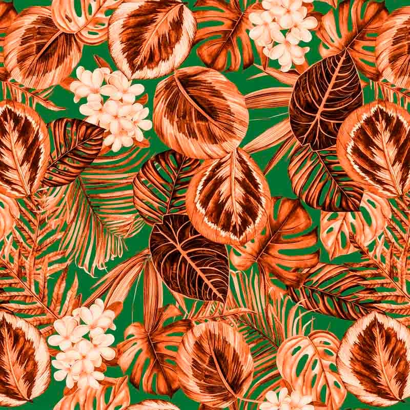 Pattern design tropical foglie - Patterntag