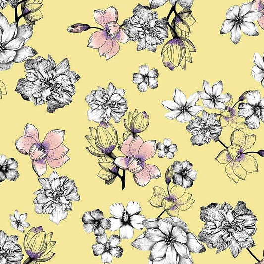 Pattern design flowers fiori elegante - Patterntag