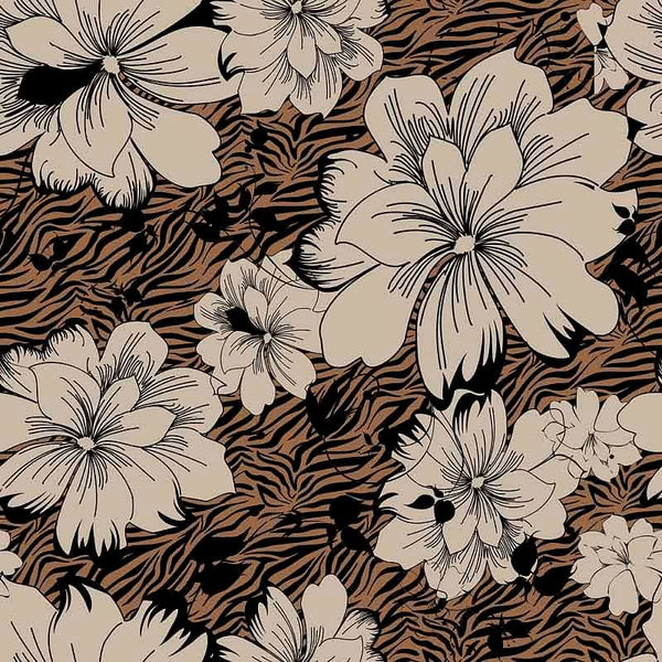 Pattern design flowers fiori pop