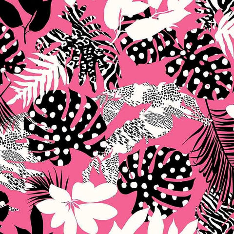 Pattern design tropical fiori moderno - Patterntag