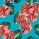 Pattern design tropical fiori raffinato - Patterntag