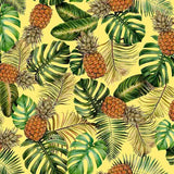 Pattern design tropical ananas - Patterntag