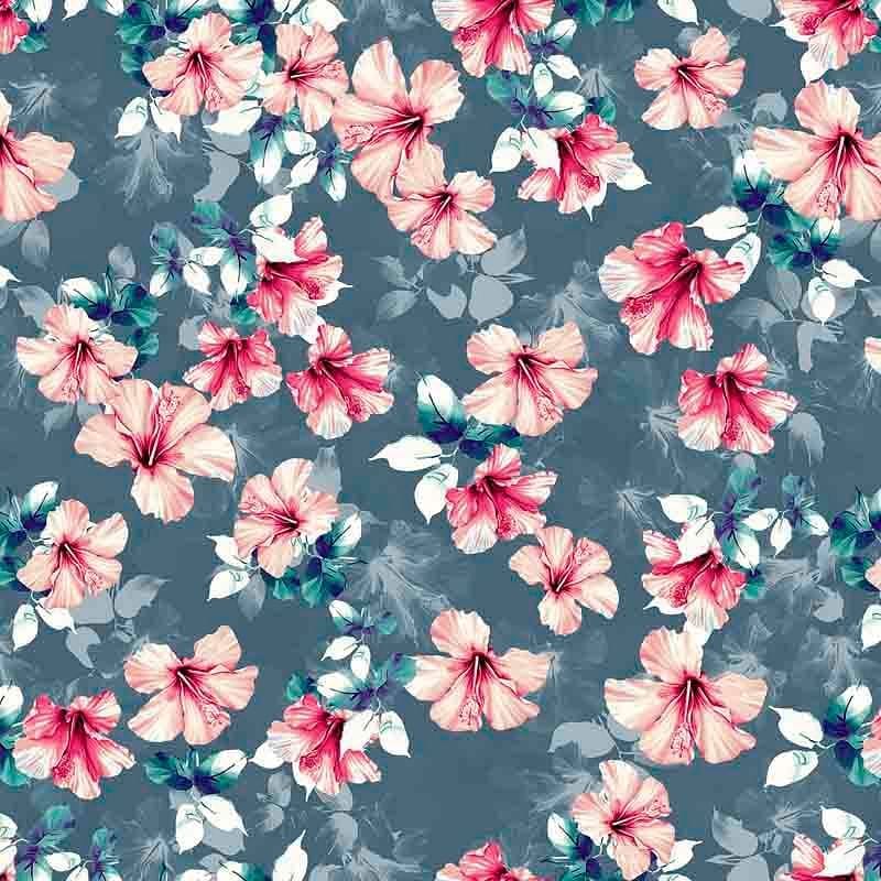 Pattern design tropical fiori elegante - Patterntag