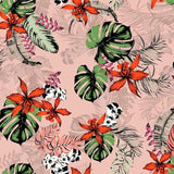 Pattern design tropical fiori elegante - Patterntag