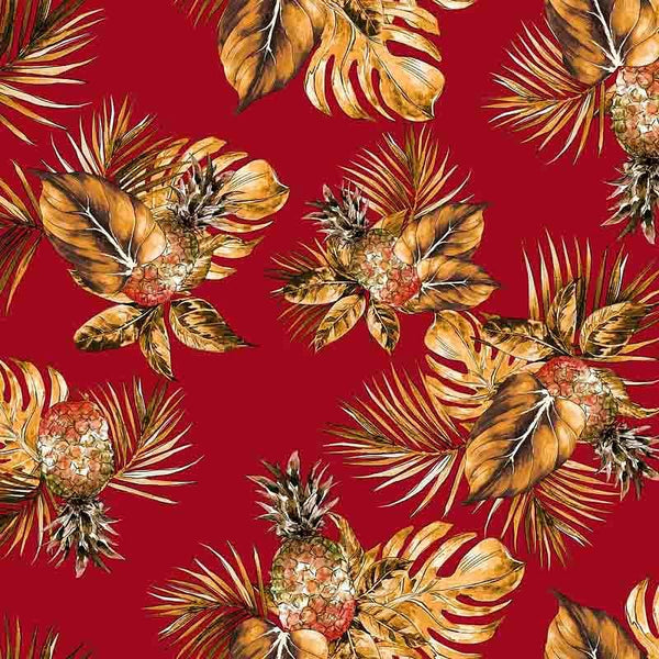 Pattern design tropical ananas