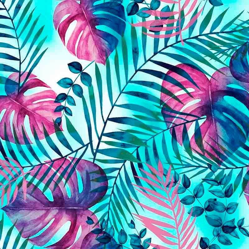 Pattern design tropical pop - Patterntag