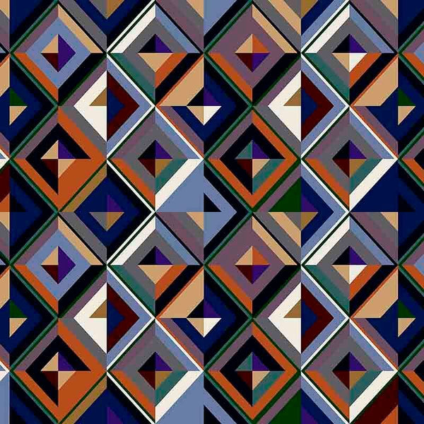 Pattern design geometric rombi