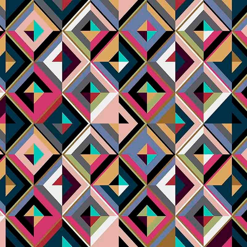 Pattern design geometric rombi - Patterntag