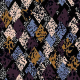 Pattern design animalier rombi - Patterntag