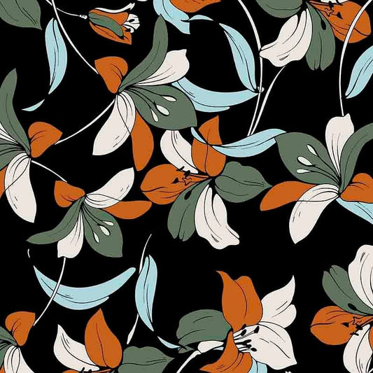 Pattern design flowers fiori raffinato - Patterntag