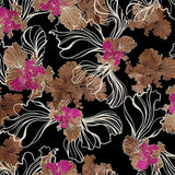 Pattern design abstract fiori - Patterntag