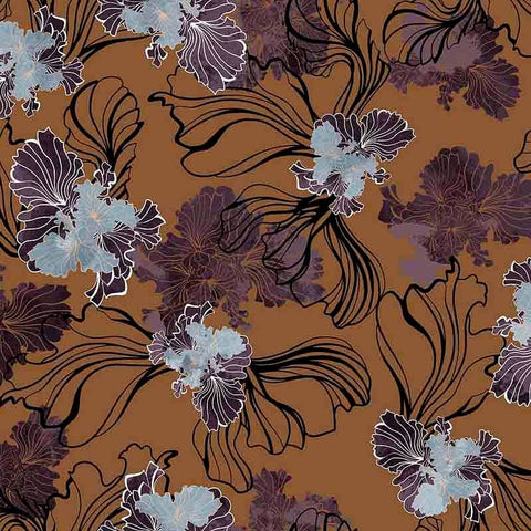 Pattern design abstract fiori - Patterntag