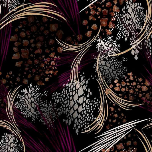 Pattern design animalier moderno - Patterntag