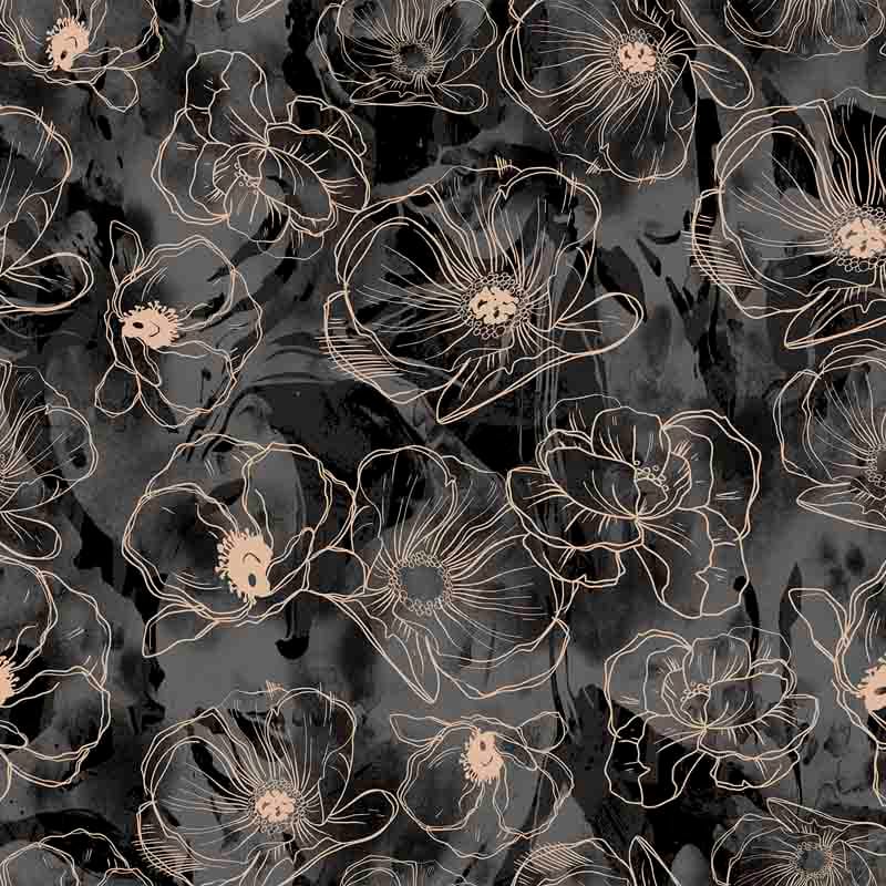 Surface Pattern design flowers modern