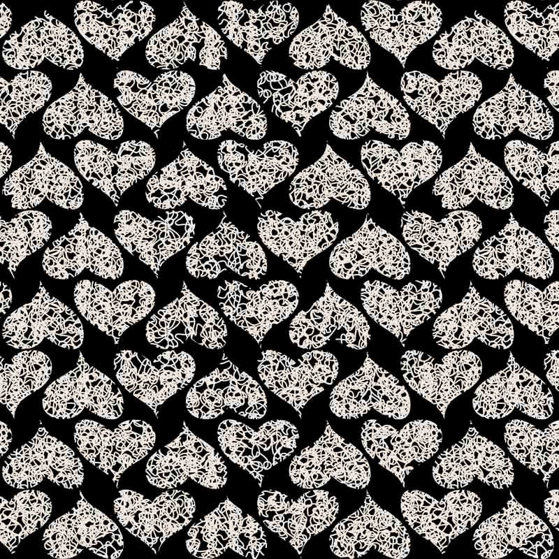 Surface Pattern design conversational heart