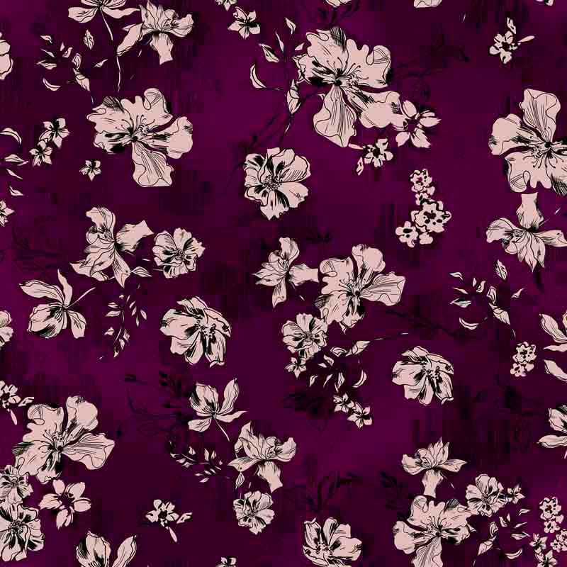 Surface Pattern design flowers elegant