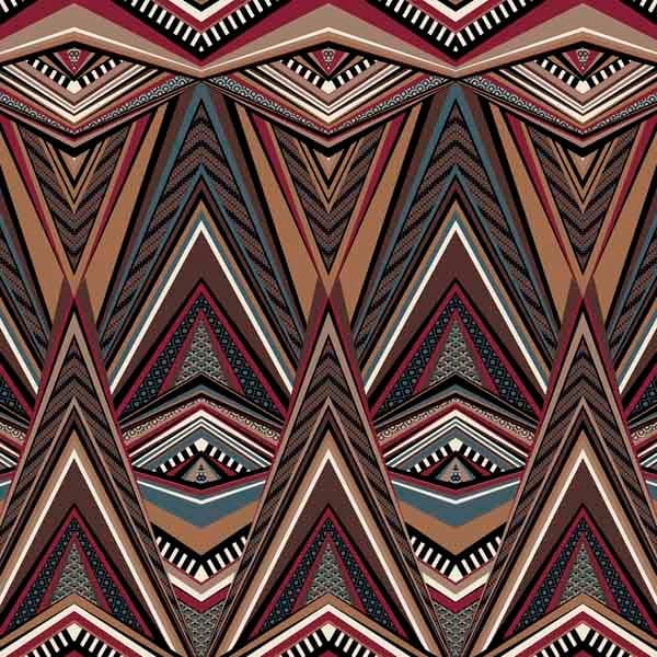 Stampa del Surface Pattern design geometric ethnic