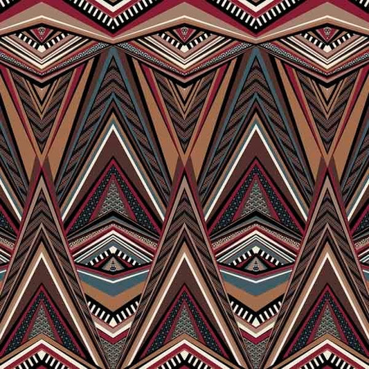Stampa del Surface Pattern design geometric ethnic