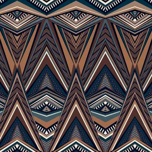 Stampa del Surface Pattern design geometric ethnic