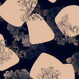 Surface Pattern design flowers futuristic