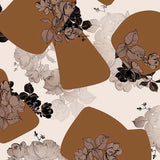 Surface Pattern design flowers futuristic