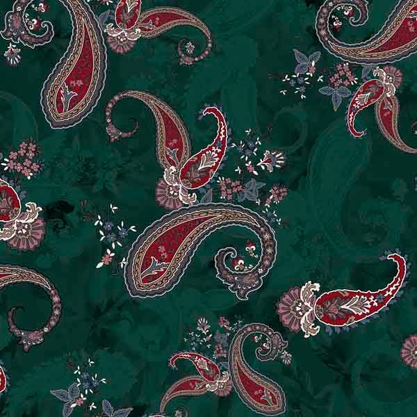 Surface Pattern design paisley modern