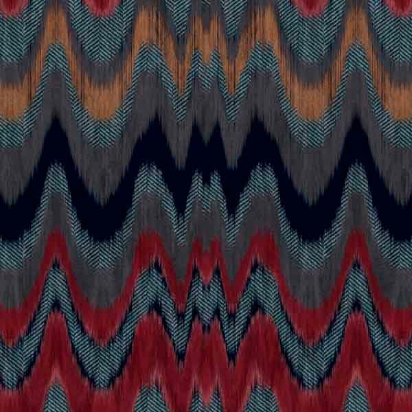 Stampa del Surface Pattern design missoni jersey