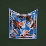 Foulard classico blu