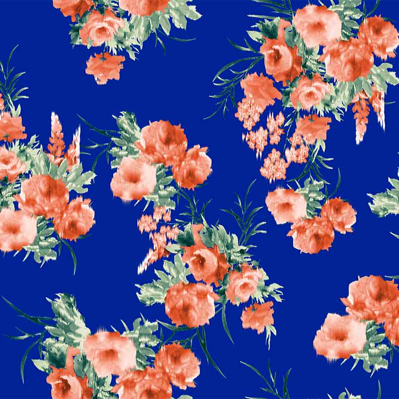 Surface Pattern design flowers modern